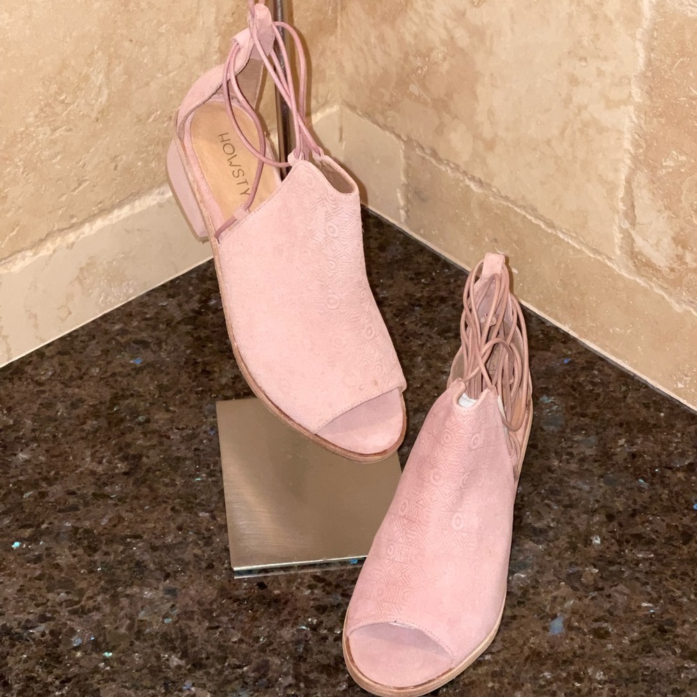 Anthropologie Howsty sandal heels